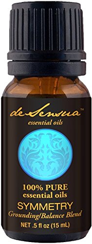 Stress Relief Essential Oil Blend, Symmetry - Compare to Young Living Valor & Doterra Balance - Popular for Anxiety and Sleep Aid. Aromatherapy Oils are the Best Stress Relief Gifts