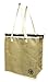 Earthwise Large Jute Insulated Shopping Grocery Bags w ZIPPER TOP LID Thermal Cooler Tote KEEPS FOOD HOT OR COLD (Set of 2)