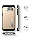 Spigen Tough Armor Designed for Samsung Galaxy S7 Edge Case (2016) - Champagne Gold
