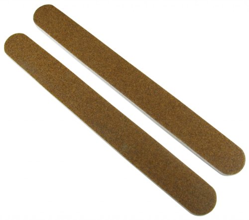 Brown 100/100 Washable Nail File 12 Pack