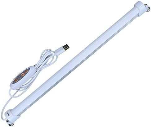 Under Cabinet Lighting BHCSTORE USB Powered Portable Dimmable(Max 600lm,14inch,White,48 led) 5V 5W light 3 Color Temperature For Under Counter/ Kitchen/Closet/Cabinet/Showcase/Work Table/Storage Shelf Lighting