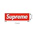 Supreme Sticker [ 10 Pack, 7.5 x 2 inch Box Logo ] Waterproof Vinyl Supreme Stickers for Laptop, Car, Helmet, Skateboard, Luggage