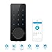 AKASO Smart Lock, Smart Electronic Door Lock APP Code Touch Screen Keypad Deadbolt Entrance Smart Electronic Digital Door Lock with Key Remote Keypad for Home Hotels Apartment