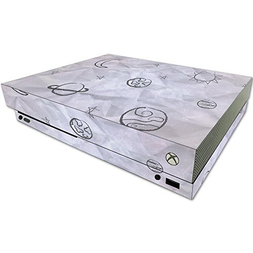 MightySkins Skin Compatible with Xbox One X - Kids Outer Space | Protective, Du…