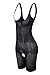 Amazingjoys Women's Open Bust Bodysuit Seamless Body Shaper Tummy Control Shapewear
