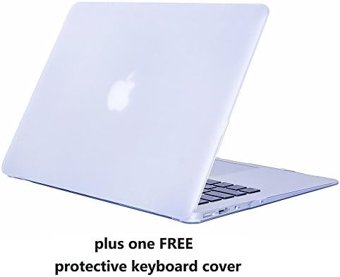 MacBook Air 13 Case Cover – Treasure21 Slim fit Smart protection Soft rubber coating Smooth better grip Hard case shell cover for Macbook Air 13 A1369 A1466 (Frost Clear)