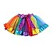 Orcbee  Girls Kids Tutu Skirt Dresses Petticoat Rainbow Pettiskirt Bowknot Dancewear for 0-10T