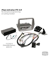 SCOSCHE ITCGM01B 2010 a 2014 Chevrolet Camaro Control de pantalla táctil integrado ITC 2.0 Solution Dash Kit
