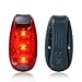 Kootek LED Safety Light Red Flashing with Free Clip on Straps Sport Running Warning Strobe Tail Lights for Dog Collar, Walking, Cycling, Bike, Helmet, Batteries Included [2 Pack]