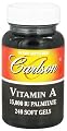 Carlson Labs Vitamin A Palmitate, 15000 IU