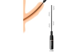 Urethral Sounds Penis Plug for Male Vibrator,Man Vibrating Urethra Stretcher, Rechargeable Soft Silicone Urethral Vibrator So