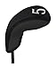 Stealth Club Covers 18510 Hybrid 5 Shorty Golf Club Head Cover, Black Solid