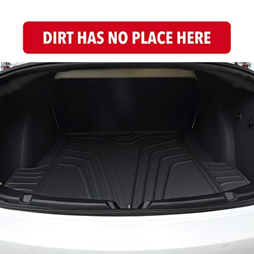 Farasla All Weather Trunk Mats for New 2021 2022 Tesla Model 3 Pricepulse