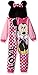 Disney Toddler Girls' Minnie Mouse Blanket Sleeper, Pink, 4T