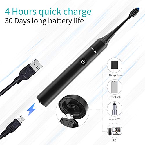 image for Electric Toothbrush, Rechargeable Power Sonic Toothbrush with 40000VPM