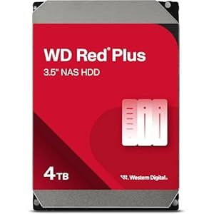【Amazon.co.jp限定】Western Digital ウエスタンデジタル WD RedPlus 内蔵HDD ハードディスク 4TB WD40EFZZ-AJP
