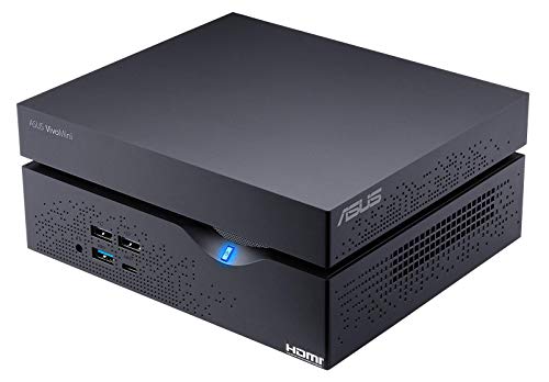 Asus VivoMini VC66 Desktop 2TB SSD 32GB RAM Extreme (Intel Core i7-8700K Turbo to 4.70GHz, 32 GB RAM, 2 TB SSD Drive, 4K UHD Video Output, Win10) High-Performance Mini PC