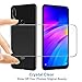MYLBOO Case for Xiaomi Redmi 7 Case Redmi 7 Screen Protector, [3 in 1] Transparent Soft TPU Phone case + [2 Package] 9H Tempered Glass for Redmi 7