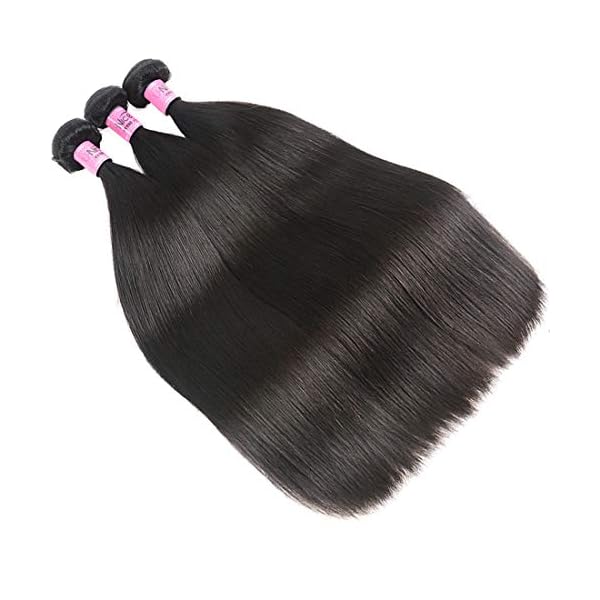 UNice 10A Peruvian Straight Hair 3 Bundles 18 20 22 inch 100  display picture 2