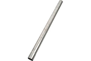 BIGREAT 409 Steel 3'' Inch OD Straight Exhaust Pipe Mandrel Tubing Pipe 48" / 4 Ft Long Custom Fitment For Exhaust System