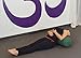 YogaAccessories Supportive Round Cotton Yoga Bolster - Green
