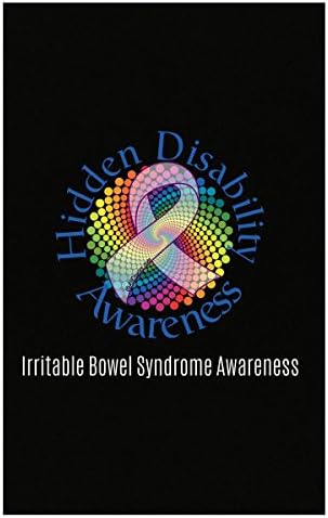 Hidden Disability Awareness Ribbon Irritable Bowel Syndrome Awareness - Poster