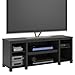 Mainstay.. Parsons Cubby TV Stand Holds Up to 50 TV (Black Oak, 45.39 x 15.75 x 20.87 Inches)