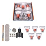 KESHIJIA Easy Valve Volcavo Bags Replacement Kit with Filling Chamber 5 Balloon Bags