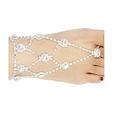 Boosic Barefoot Sandals Sunflower Anklet Bracelet Beach Wedding Foot Jewelry Bridal Accessorie