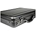 World Traveler European-Style Gun Metal Aluminum Laptop Attache Case, Silver, One Size