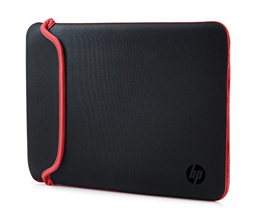 Hp 15.6" reversible neoprene sleeve, black/red (v5…
