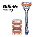 Gillette Fusion5 Men's Razor Handle + 4 Blade Refills