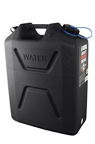 Wavian USA 3215 Black 22 L Heavy Duty Food Grade Water Can