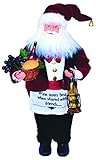 Santa's Workshop 7327 Wine Steward Santa Figurine, 18