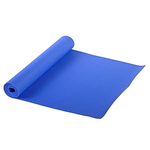 Sunny Health & Fitness Non-Slip Thick and Wide Exercise Yoga Mat – Size 68 in x 24 in
