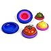 Food Huggers Silicone Storage Cover, Blue Colors, Set of 4