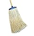Cotton Quick-Connector Mop by HeRO - 16 Ounces With Beefy Female Quick-Connect Attachment. Split End Cotton
