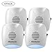 Eliminator Indoor Plug-in Powerful Ultrasonic Pest Repeller + Night Light - Pack of 4 - Eradicates All Types of Insects and Rodents