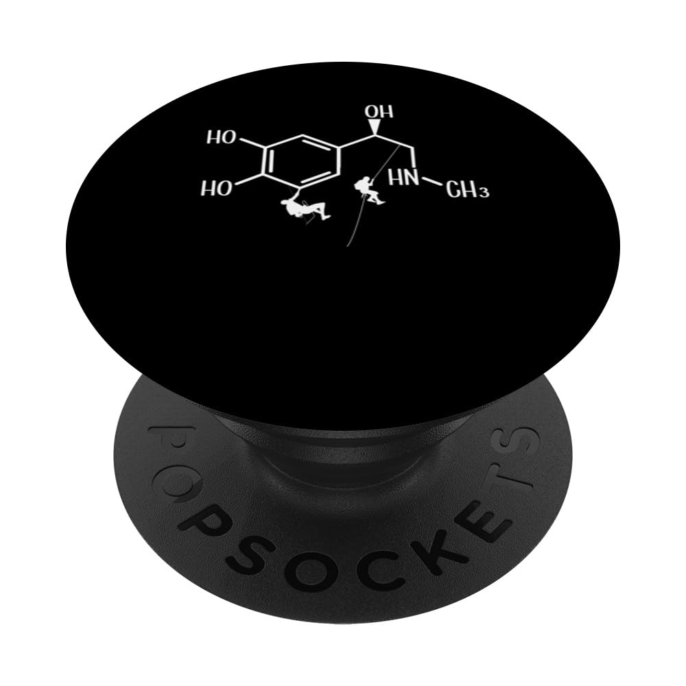 Climbing Adrenalin Formula Bouldering Chemical Rock Climber PopSockets Swappable PopGrip