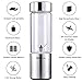 BonNoces Portable Blender USB Rechargeable, Glass Juicer Cup with Six Blades, 400ml Personal Fruit Blender for Shakes and Smoothies
