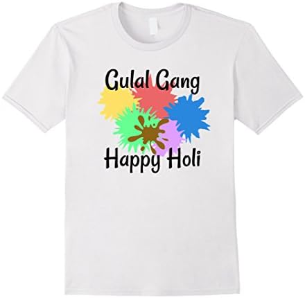 Happy Holi Festival of Colors Gulal Shirt
