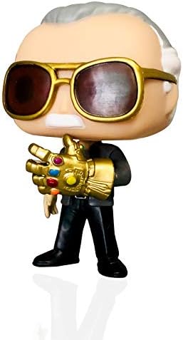QI POP Avengers: Endgame Father Stan Lee & Quake #01 Action Figure Collection Toys for Children