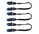 Andevan Hat Clip / Retainer / Holder / Cord Black (Pack of 3)