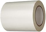 T.R.U. FIL-835B/D Transparent Bi-Directional Filament Strapping Tape: 6 in. x 60 yds.