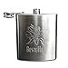 Hip Flask For Liquor or Whiskey With Shot Glasses and Funnel Set | 7oz Leak Proof Flask for Men with 2 Stainless Steel Shot Glasses and Free Funnel & Gift Box | Perfect Present for Men or Women