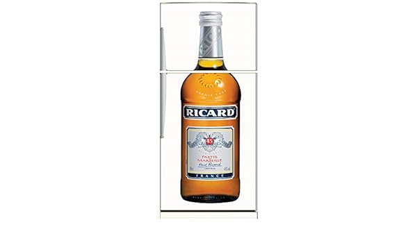 StickersNews Pegatina Nevera Déco Cocina Botella de Ricard ...
