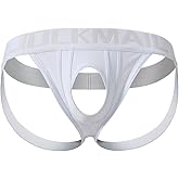JOCKMAIL Mens Jockstrap Underwear Breathable Sport Thongs Athletic Supporters for Gym, Date and Everyday Wear