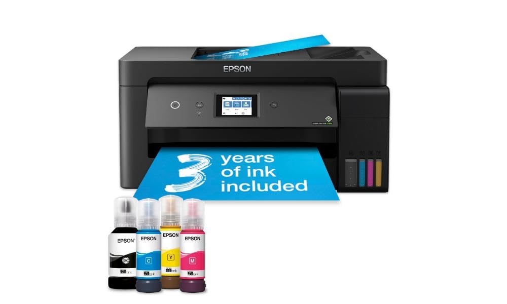 Epson EcoTank ET-15000 Ink Tank Printer | Home & Small Office Use | Wireless | A3+ | Print, Copy, Scan, Fax | Duplex Printing | 6.8cm Touchscreen | 35-Page ADF