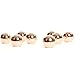 Koyal Wholesale Rose Gold Classic Round Placecard Holders, 8-Pack, Menu Card Holder, Table Number Holders