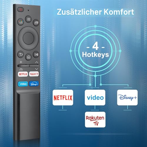 Universal for Samsung Smart TV Remote Control, Latest Updated Infrared Samsung Remote Control with Quick Buttons